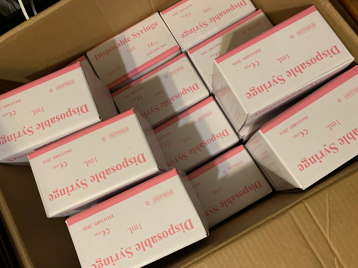 Pink Syringes