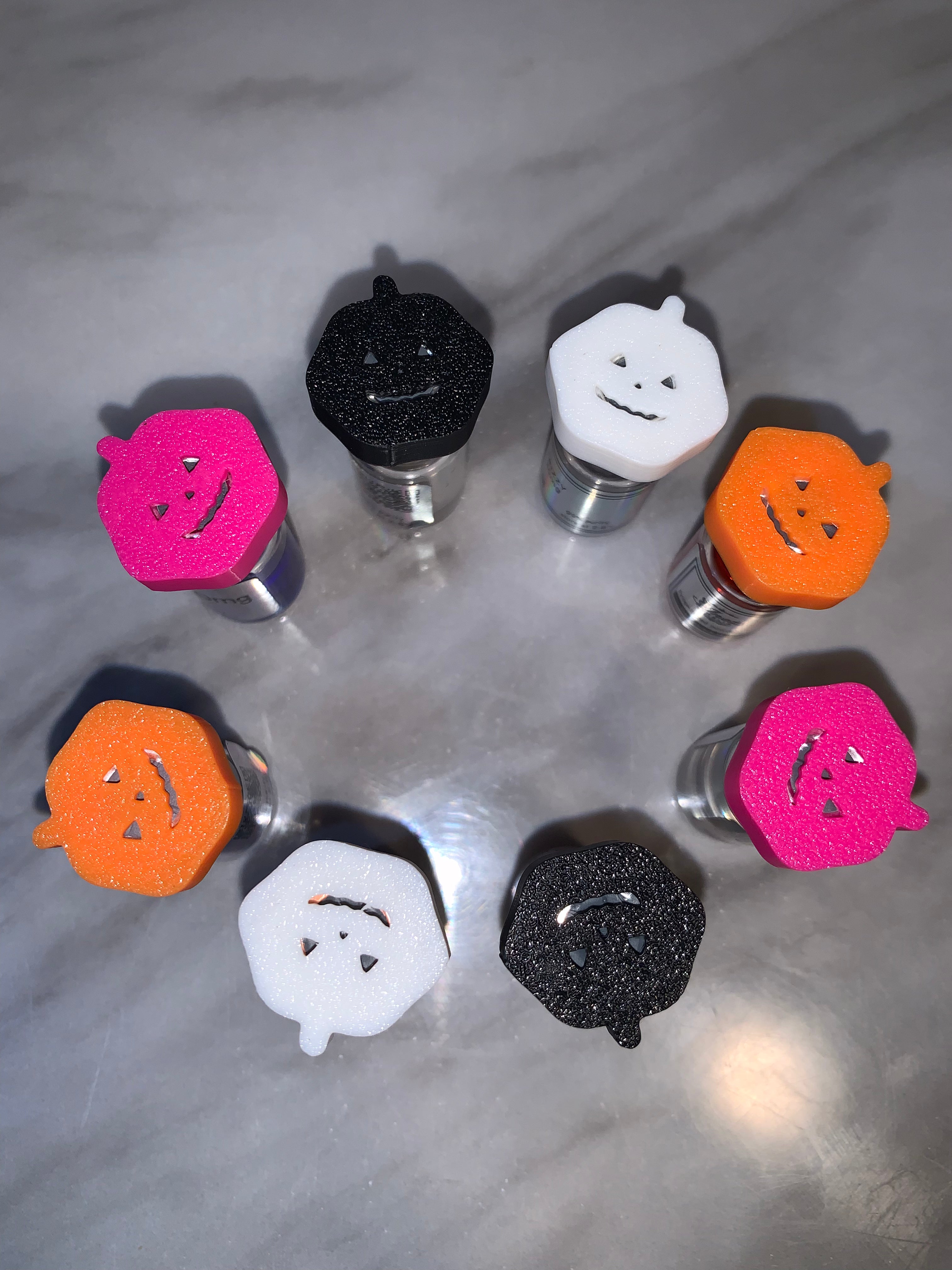 3d Pumpkin Vial Caps